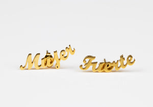 Mujer Fuerte earrings